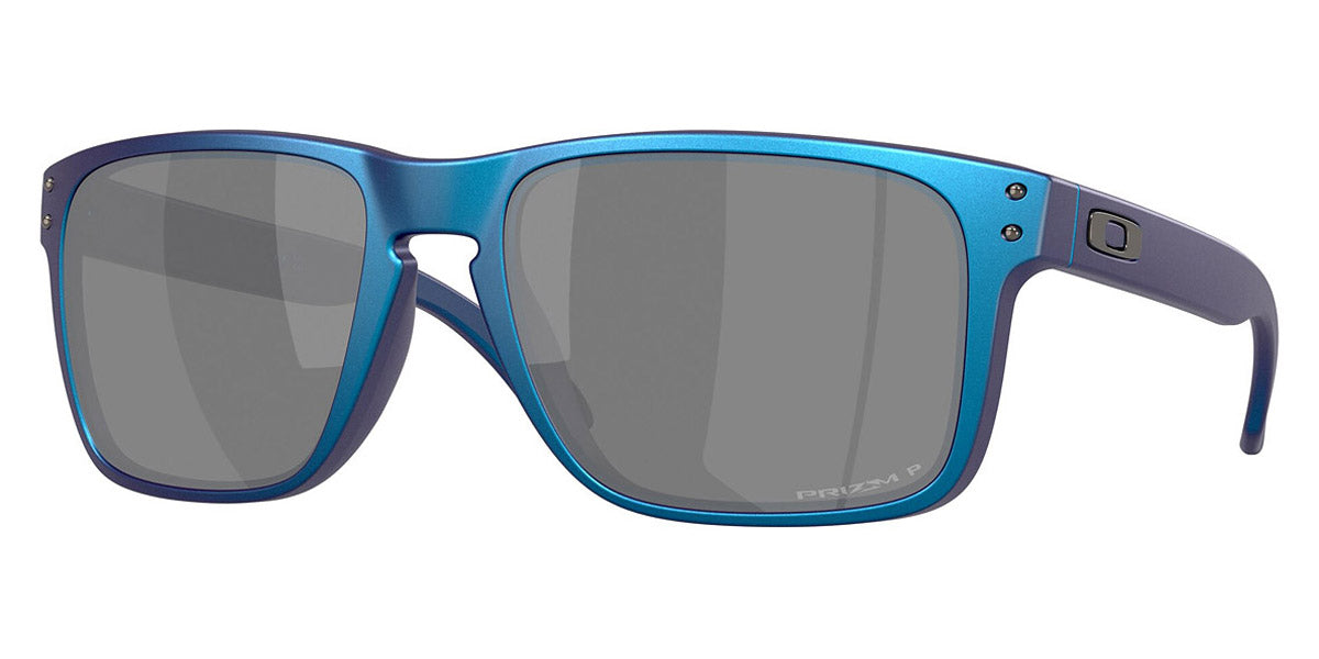 Oakley® OO9417 Holbrook XL OO9417 941747 59 - Matte Cyan/Blue Colorshift / Prizm Black Polarized Sunglasses