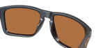 Oakley® OO9417 HOLBROOK XL OO9417 941749 59 Sunglasses - Transparent Gray Ink/Blue Steel / Prizm Bronze Polarized