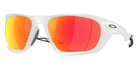 Oakley® OO9431 Lateralis OO9431 943110 60 - Matte Vapor/Prizm Ruby Polarized Sunglasses