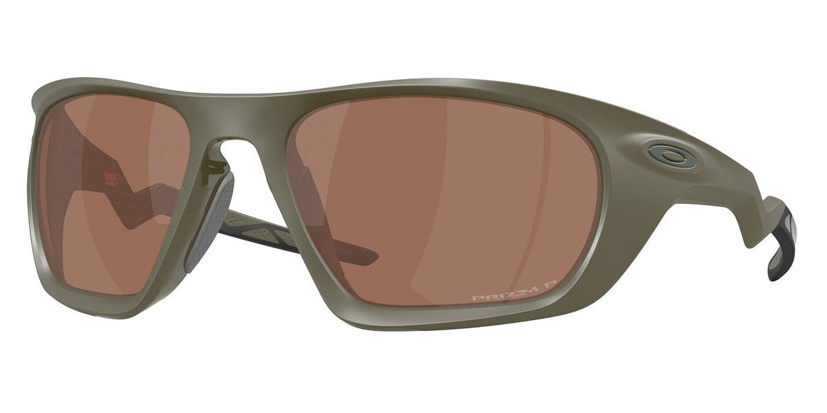Oakley® OO9431 Lateralis OO9431 943111 60 - Matte Moss/Prizm Tungsten Polarized Sunglasses