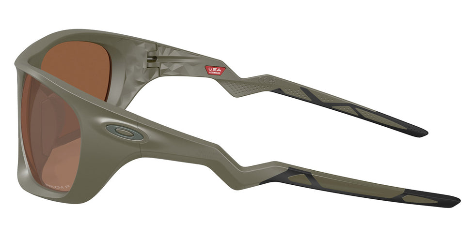 Oakley® OO9431 Lateralis OO9431 943111 60 - Matte Moss/Prizm Tungsten Polarized Sunglasses