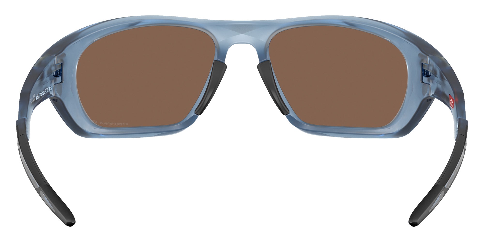 Oakley® OO9431 LATERALIS OO9431 943115 60 Sunglasses - Matte Transparent Abyss / Prizm 24K Polarized Mirrored