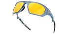 Oakley® OO9431 LATERALIS OO9431 943115 60 Sunglasses - Matte Transparent Abyss / Prizm 24K Polarized Mirrored
