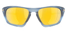 Oakley® OO9431 LATERALIS OO9431 943115 60 Sunglasses - Matte Transparent Abyss / Prizm 24K Polarized Mirrored