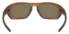Oakley® OO9431 LATERALIS OO9431 943116 60 Sunglasses - Matte Dark Amber / Prizm Ruby Mirrored