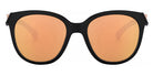 Oakley® OO9433 Low Key OO9433 943305 54 - Matte Black / Prizm Rose Gold Polarized Sunglasses