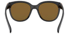 Oakley® OO9433 Low Key OO9433 943305 54 - Matte Black / Prizm Rose Gold Polarized Sunglasses
