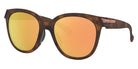 Oakley® OO9433 Low Key OO9433 943309 54 - Matte Brown Tortoise / Prizm Rose Gold Polarized Sunglasses