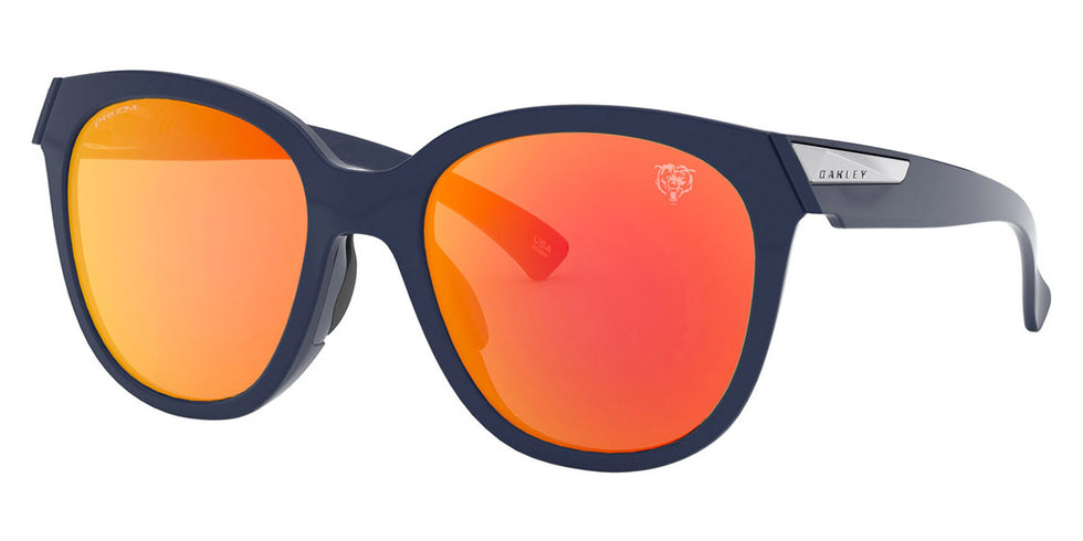 Oakley® OO9433 Low Key OO9433 943310 54 - Polished Navy / Prizm Ruby Sunglasses