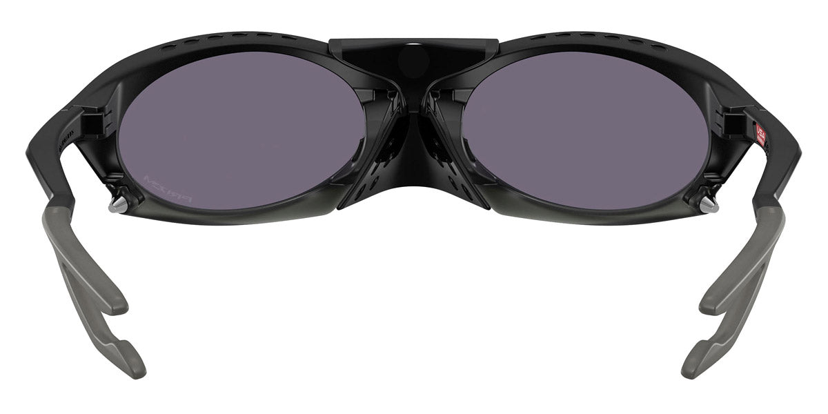 Oakley® OO9437 PLANTARIS OO9437 943701 63 Sunglasses - Matte Black / Prizm Gray