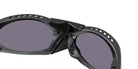 Oakley® OO9437 PLANTARIS OO9437 943701 63 Sunglasses - Matte Black / Prizm Gray