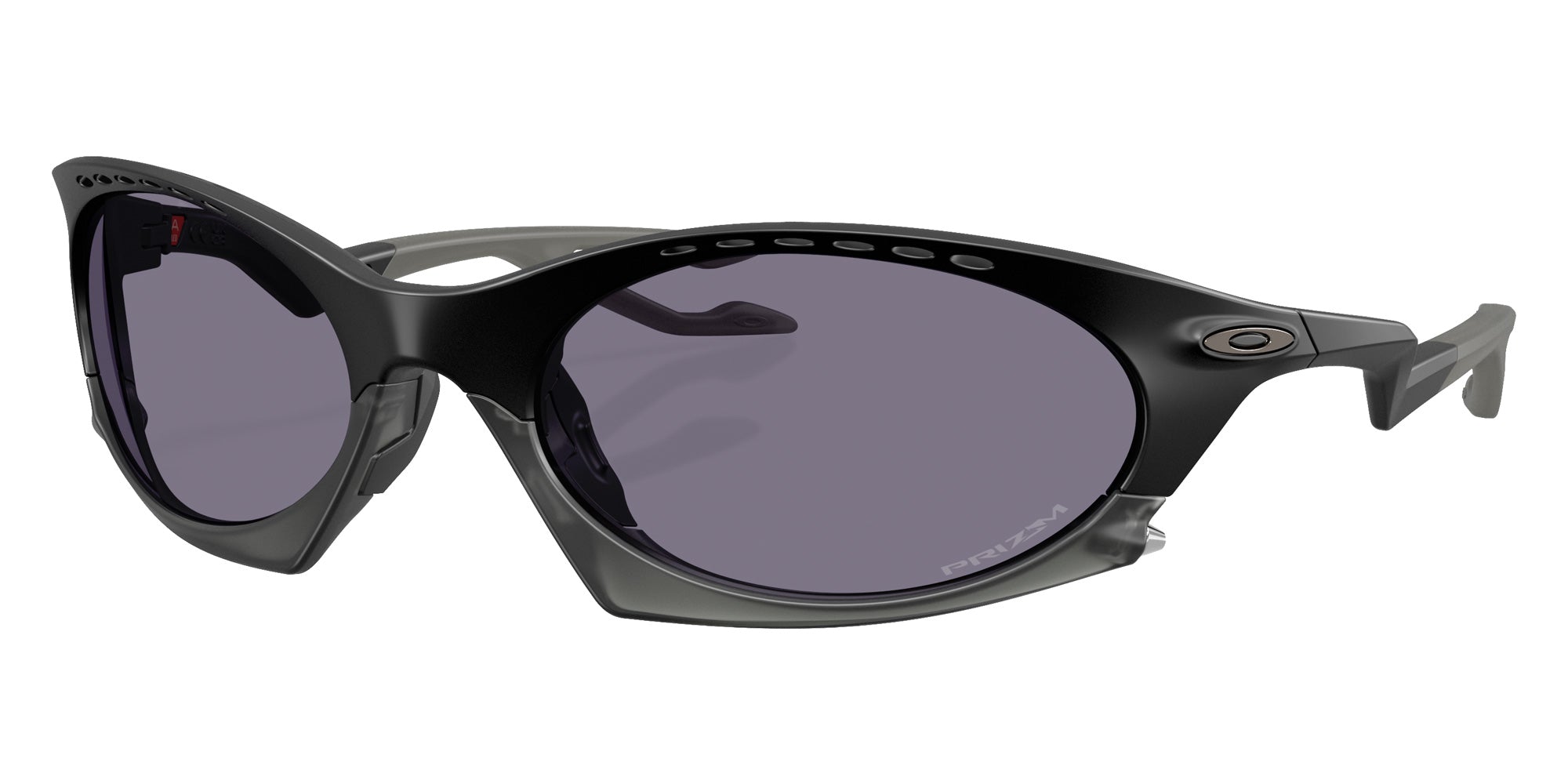 Oakley® OO9437 PLANTARIS OO9437 943701 63 Sunglasses - Matte Black / Prizm Gray