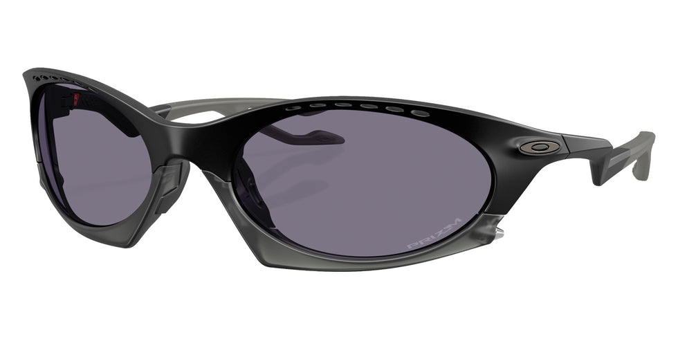 Oakley® OO9437 PLANTARIS OO9437 943701 63 Sunglasses - Matte Black / Prizm Gray