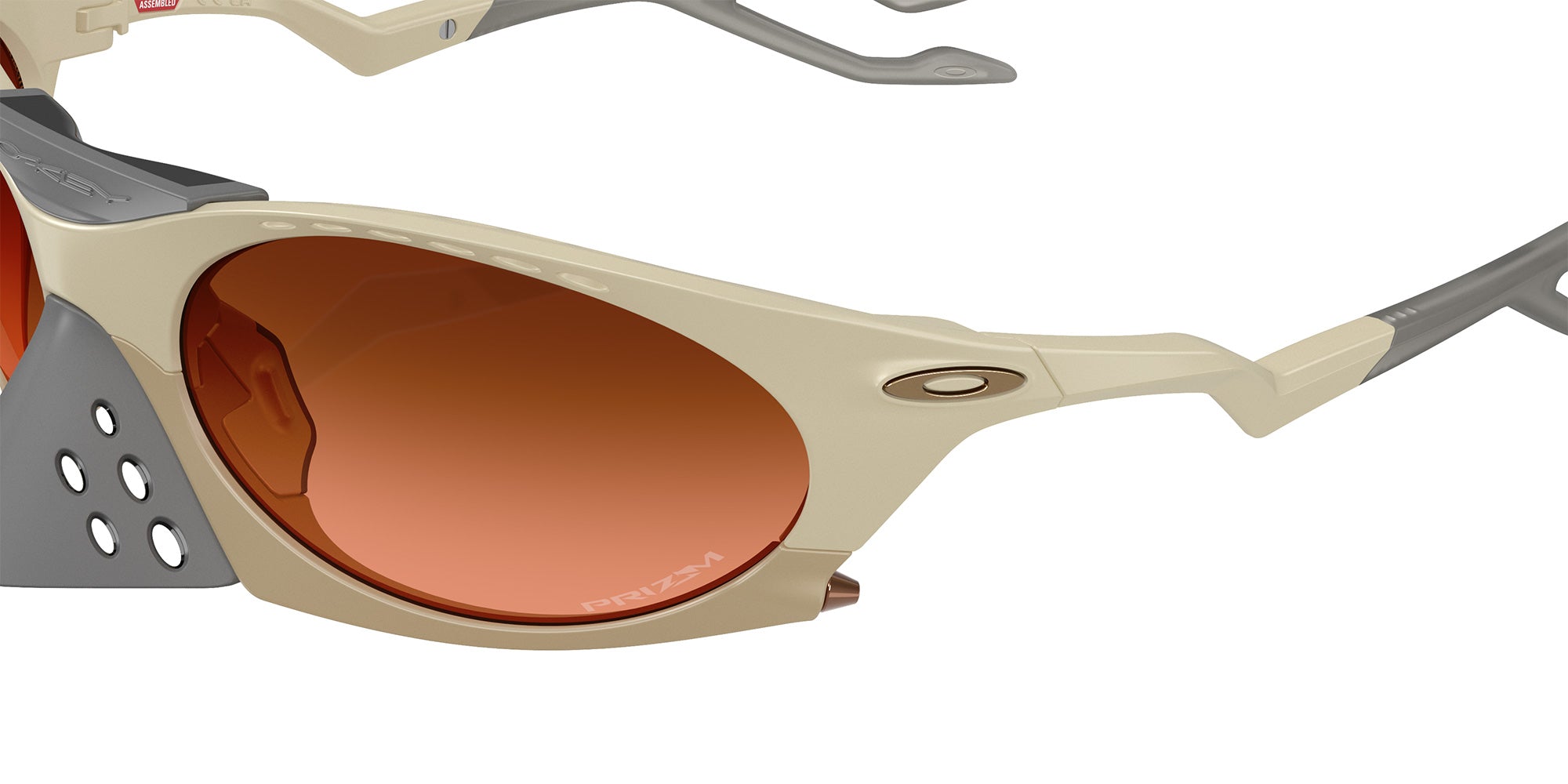Oakley® OO9437 PLANTARIS OO9437 943702 63 Sunglasses - Matte Sand / Prizm Brown Gradient