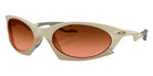 Oakley® OO9437 PLANTARIS OO9437 943702 63 Sunglasses - Matte Sand / Prizm Brown Gradient