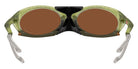 Oakley® OO9437 PLANTARIS OO9437 943703 63 Sunglasses - Matte Transparent Fern / Prizm Tungsten Mirrored