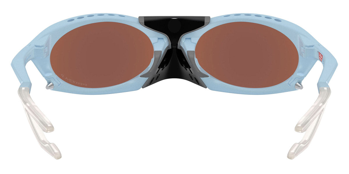 Oakley® OO9437 PLANTARIS OO9437 943704 63 Sunglasses - Matte Stonewash / Prizm Deep Water Polarized