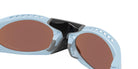 Oakley® OO9437 PLANTARIS OO9437 943704 63 Sunglasses - Matte Stonewash / Prizm Deep Water Polarized