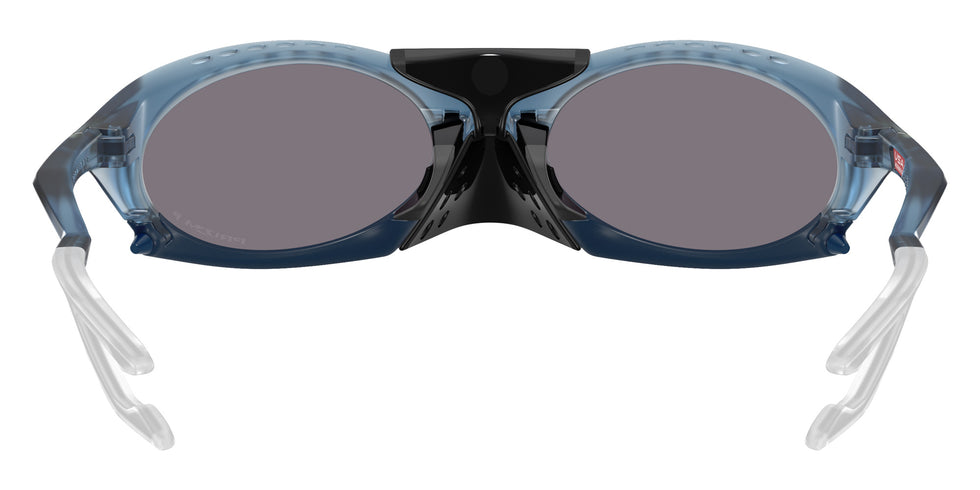 Oakley® OO9437 PLANTARIS OO9437 943709 63 Sunglasses - Matte Transparent Abyss / Prizm Gray Polarized
