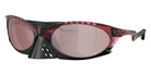 Oakley® OO9437 PLANTARIS Sunglasses - Transparent Iron Red