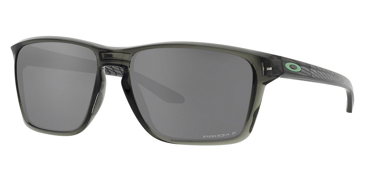 Oakley® OO9448 Sylas OO9448 944838 60 - Gray Smoke / Prizm Black Polarized Mirrored Sunglasses