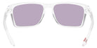 Oakley® OO9448 SYLAS OO9448 944845 60 Sunglasses - Matte Clear / Prizm Slate 944845