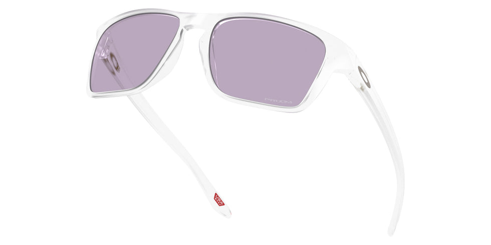 Oakley® OO9448 SYLAS OO9448 944845 60 Sunglasses - Matte Clear / Prizm Slate 944845