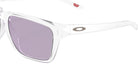 Oakley® OO9448 SYLAS OO9448 944845 60 Sunglasses - Matte Clear / Prizm Slate 944845
