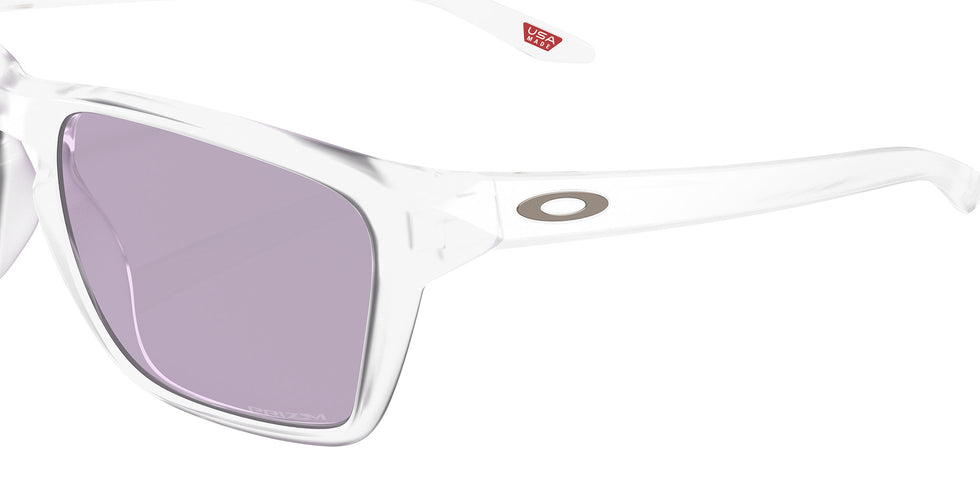 Oakley® OO9448 SYLAS OO9448 944845 60 Sunglasses - Matte Clear / Prizm Slate 944845
