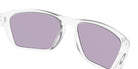 Oakley® OO9448 SYLAS OO9448 944845 60 Sunglasses - Matte Clear / Prizm Slate 944845
