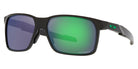 Oakley® OO9460 Portal X OO9460 946018 59 - Polished Black / Prizm Jade Sunglasses