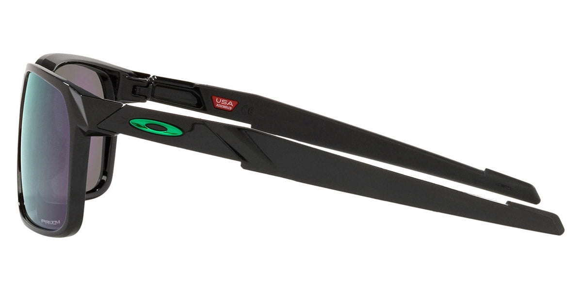 Oakley® OO9460 Portal X OO9460 946018 59 - Polished Black / Prizm Jade Sunglasses