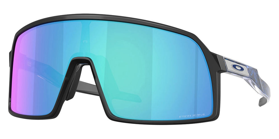 Oakley® OO9462 Sutro S OO9462 946214 28 - Matte Black/Crystal Blue Aurora / Prizm Sapphire Sunglasses