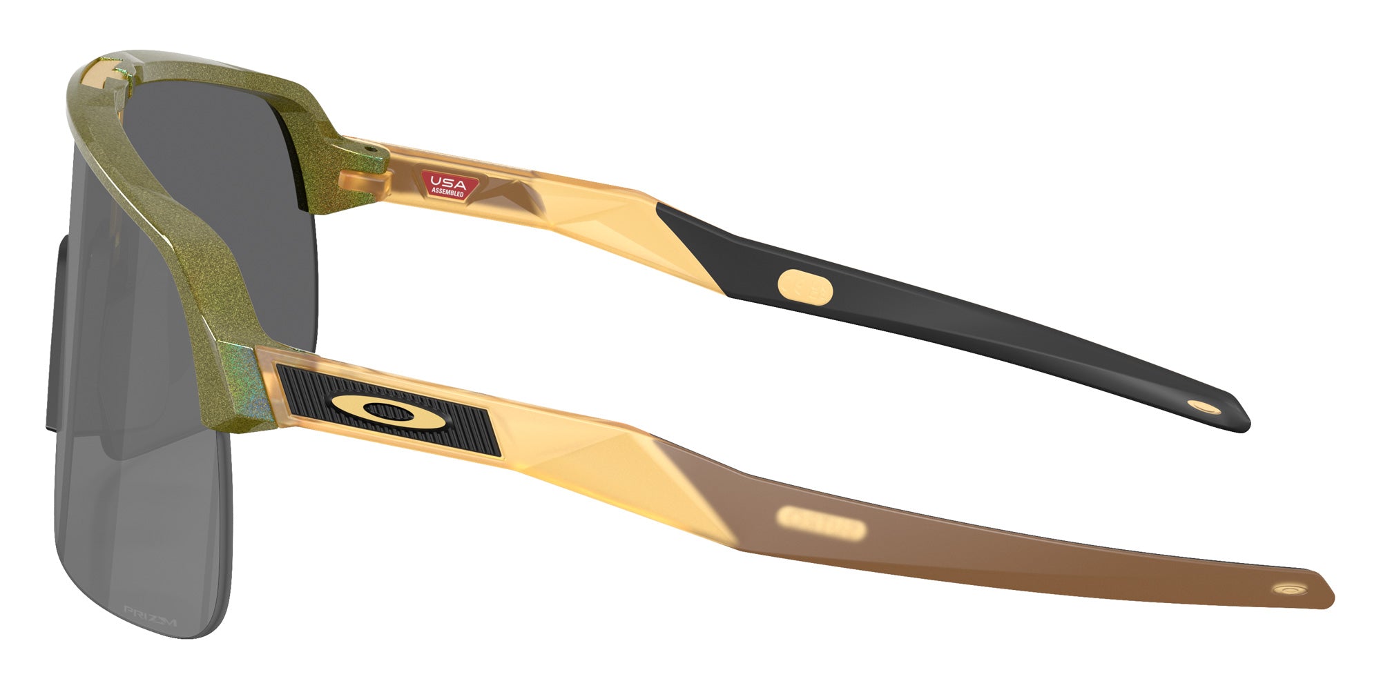 Oakley® OO9463A SUTRO LITE (A) OO9463A 946336 39 Sunglasses - Fern Spacedust / Prizm Black Mirrored