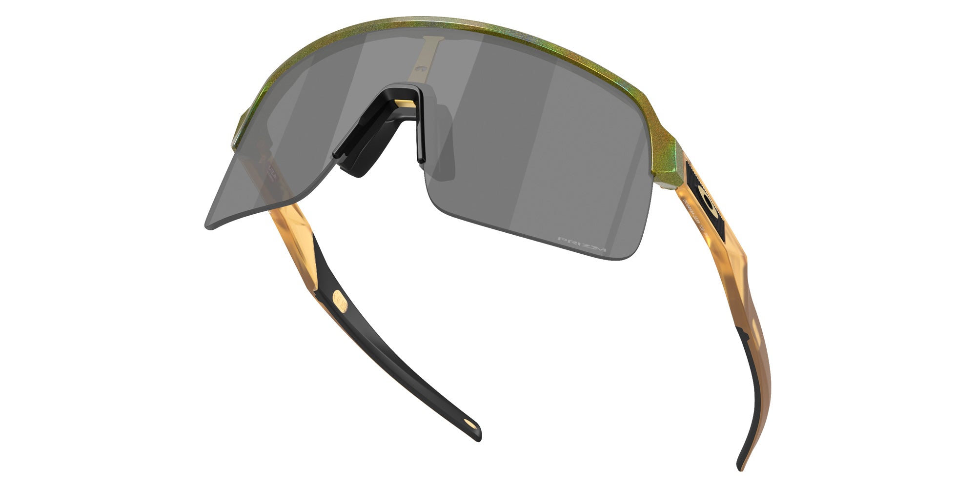 Oakley® OO9463A SUTRO LITE (A) OO9463A 946336 39 Sunglasses - Fern Spacedust / Prizm Black Mirrored
