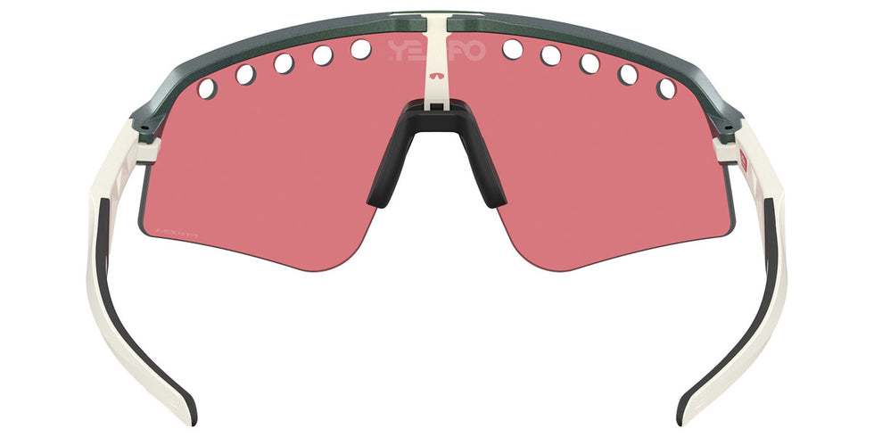 Oakley® OO9465 Sutro Lite Sweep OO9465 946531 39 - Matte Silver/Blue Colorshift/Prizm Trail Torch Sunglasses