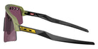 Oakley® OO9465 SUTRO LITE SWEEP OO9465 946536 39 Sunglasses - Transparent Fern / Prizm Road Black Mirrored 946536