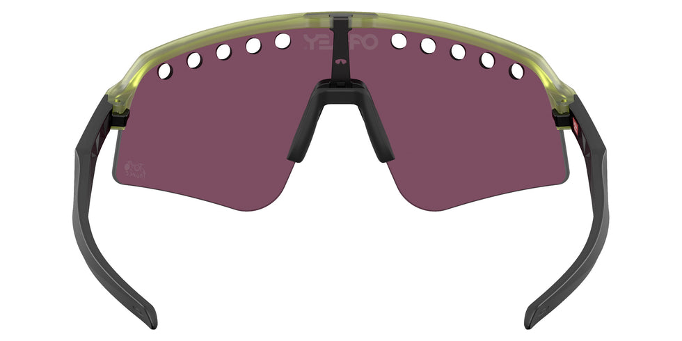 Oakley® OO9465 SUTRO LITE SWEEP OO9465 946536 39 Sunglasses - Transparent Fern / Prizm Road Black Mirrored 946536
