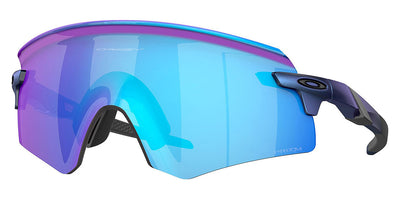 Oakley® Encoder (A) OO9472F 947220 139 Matte Cyan/Blue Colorshift Sunglasses