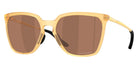 Oakley® OO9480 Sielo SQ OO9480 948005 57 - Matte Transparent Light Curry/Satin Gold / Prizm Tungsten Sunglasses