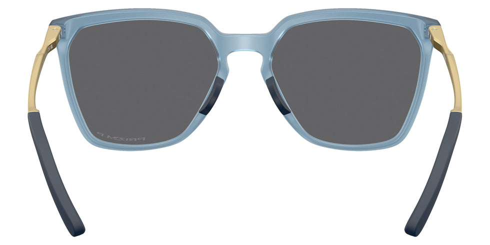 Oakley® OO9480 SIELO SQ OO9480 948012 57 Sunglasses - Matte Transparent Abyss / Prizm Black Polarized Mirrored