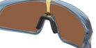 Oakley® OO9484D RSLV OO9484D 948410 49 Sunglasses - Matte Transparent Abyss / Prizm Tungsten Mirrored