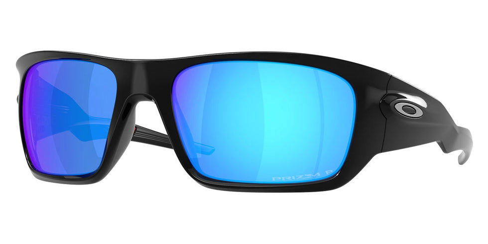 Oakley® OO9486 Masseter OO9486 948605 60 - Polished Black/Prizm Sapphire Polarized Sunglasses