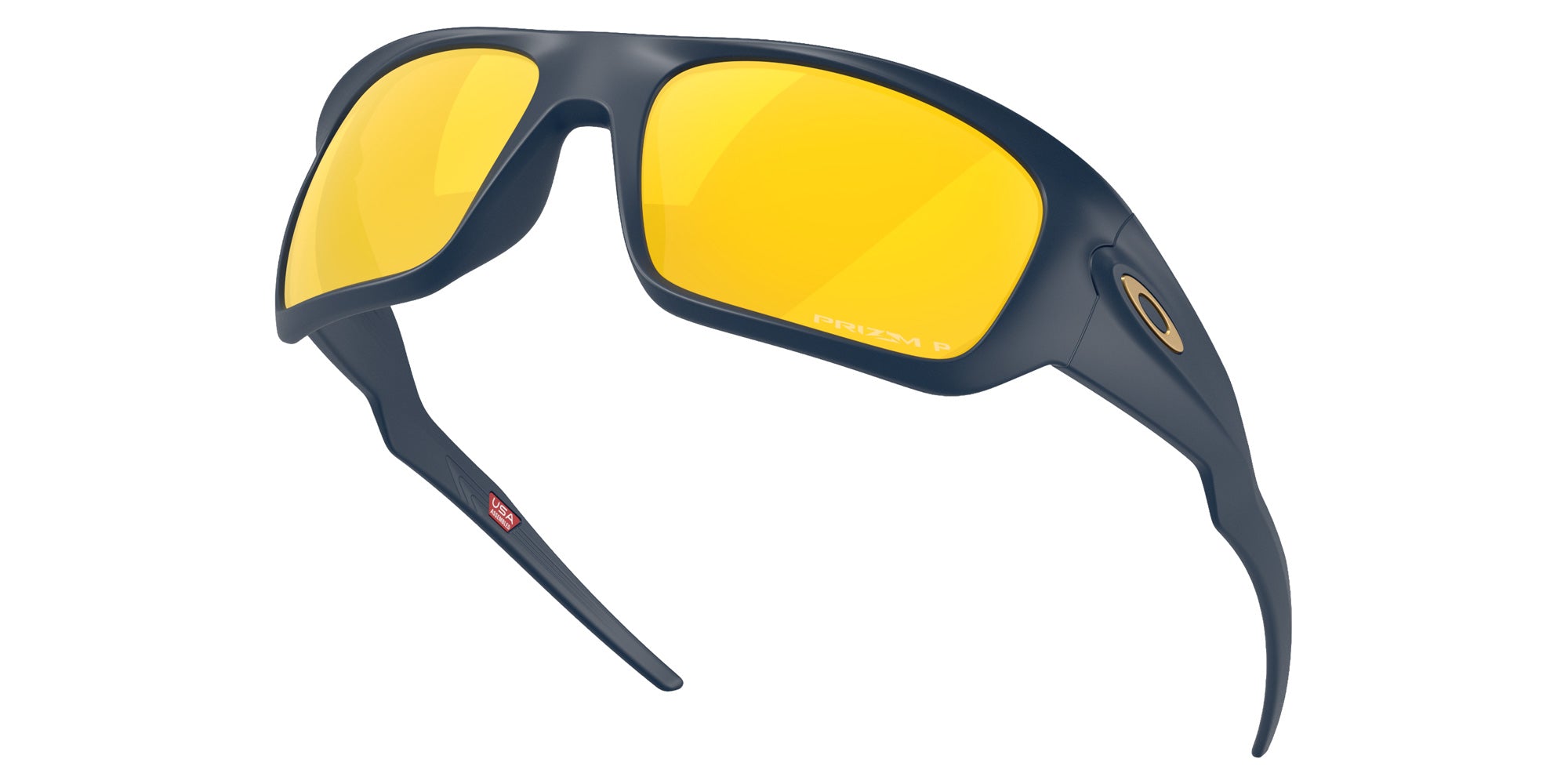 Oakley® OO9486 MASSETER OO9486 948609 60 Sunglasses - Matte Abyss / Prizm 24K Polarized Mirrored