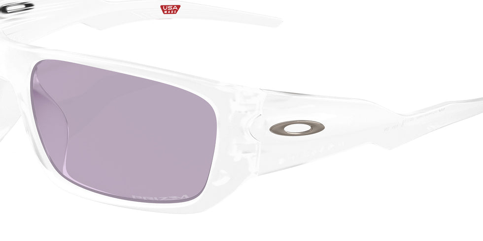 Oakley® OO9486 MASSETER OO9486 948614 60 Sunglasses - Matte Clear / Prizm Slate 948614