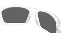 Oakley® OO9486 MASSETER OO9486 948615 60 Sunglasses - Clear / Prizm Black Polarized Mirrored 948615