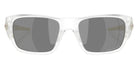 Oakley® OO9486 MASSETER OO9486 948615 60 Sunglasses - Clear / Prizm Black Polarized Mirrored 948615