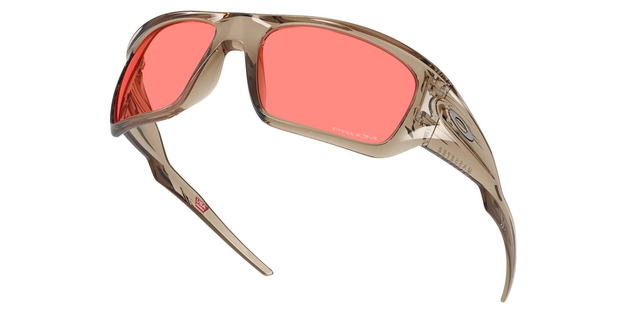 Oakley® OO9486 MASSETER OO9486 948616 60 Sunglasses - Transparent Sand / Prizm Peach 948616