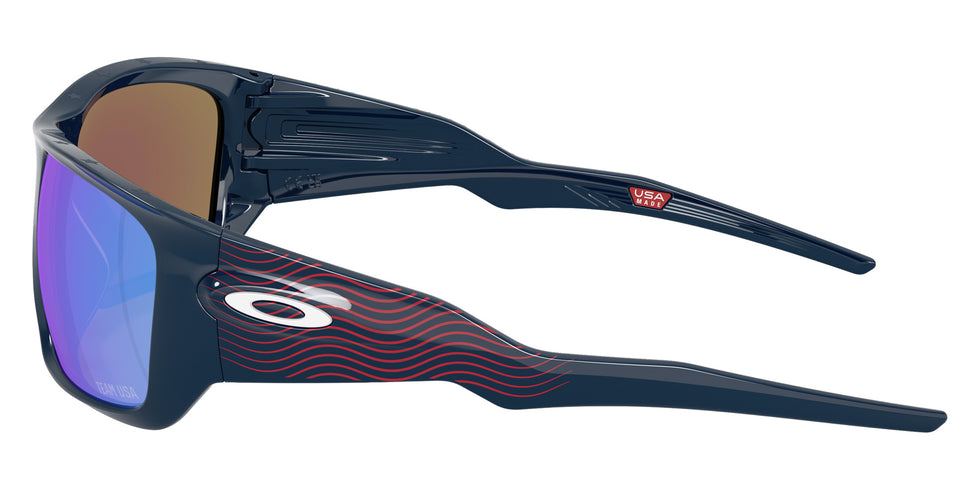 Oakley® OO9486 MASSETER OO9486 948617 60 Sunglasses - Team USA Abyss / Prizm Sapphire Mirrored 948617