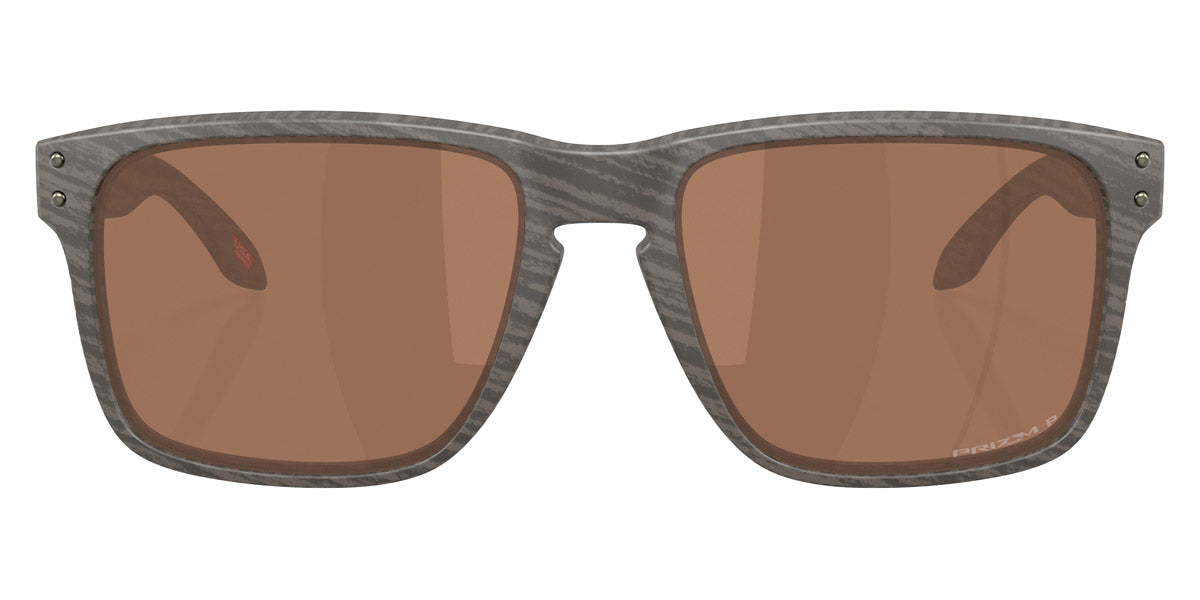 Oakley® OO9487 Holbrook Xxl OO9487 948708 61 - Woodgrain/Prizm Tungsten Polarized Sunglasses
